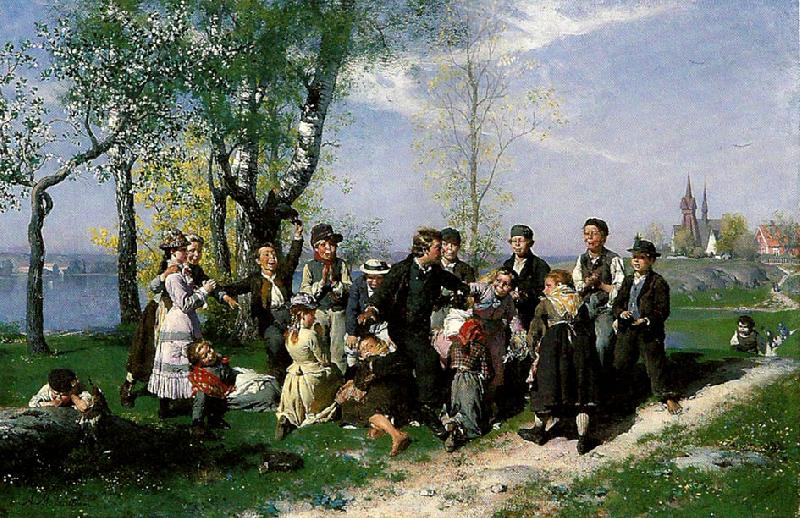 august malmstrom vava vadmal oil painting image